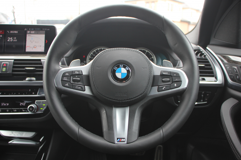 BMW X3 Xdrive20d Mｽﾎﾟｰﾂ ﾊｲﾗｲﾝ 全ﾋｰﾀｰ黒革 ﾗﾝﾊﾞｰｻﾎﾟｰﾄ HUD LEDﾍｯﾄﾞﾗｲﾄ ｵｰﾄﾊｲﾋﾞｰﾑ ﾀｯﾁﾊﾟﾈﾙ対応HDDﾅﾋﾞTV ﾜｲﾔﾚｽ充電 Pｱｼｽﾄﾌﾟﾗｽ 360度ｶﾒﾗ ｽﾃｱﾘﾝｸﾞｻﾎﾟｰﾄ 追従ACC 電動ﾄﾗﾝｸ ﾊﾟﾄﾞﾙｼﾌﾄ 2年保証