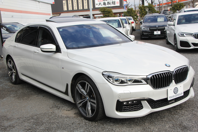 BMW 7シリーズ 750Li Mｽﾎﾟｰﾂ ﾘｱｺﾝﾌｫｰﾄPﾌﾟﾗｽ ﾛﾝｸﾞV8 450馬力 ｽｶｲﾗｳﾝｼﾞﾊﾟﾉﾗﾏｻﾝﾙｰﾌ 後席ﾓﾆﾀｰ ﾚｰｻﾞｰﾗｲﾄ ﾃﾞｨｽﾌﾟﾚｲｷｰ ﾘﾓｰﾄﾊﾟｰｷﾝｸﾞ全席ﾋｰﾀｰ茶革 ﾏｯｻｰｼﾞﾍﾞﾝﾁﾚｰｼｮﾝ 追従ACC HUD ｽﾃｱﾘﾝｸﾞｻﾎﾟｰﾄ 360度ｶﾒﾗ ﾀｯﾁ画面HDDﾅﾋﾞ2年保証