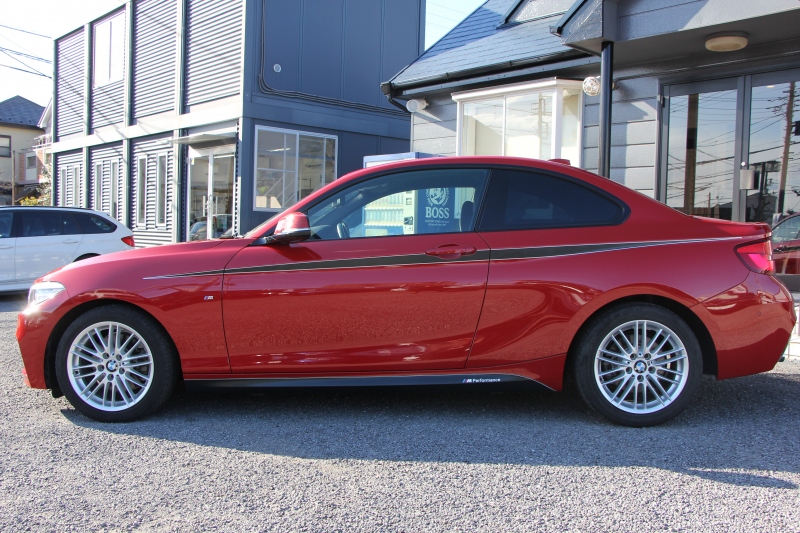 BMW 2シリーズ 220i ｸｰﾍﾟMｽﾎﾟｰﾂ LCI後期 LEDﾍｯﾄﾞﾗｲﾄ&LEDﾃｰﾙ ｼｰﾄﾋｰﾀｰ 変更後ﾀｯﾁ画面HDDﾅﾋﾞﾌﾙｾｸﾞTV Bｶﾒﾗ Bluetooth接続 Pｱｼｽﾄ 衝突軽減ﾌﾞﾚｰｷ 車線逸脱警告 歩行者警告 ｸﾙｺﾝ 専用ｴｱﾛ ｽﾏｰﾄｷｰ 8速AT 直噴ﾀｰﾎﾞ2年保証