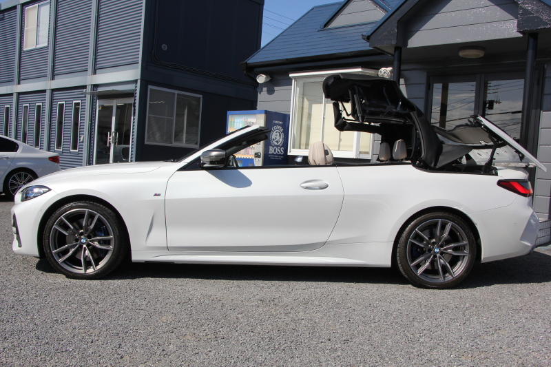 BMW 4シリーズ M440i Xdrive ｶﾌﾞﾘｵﾚ ｺﾝﾌｫｰﾄP 4WD 1ｵﾅ ｱﾝｿﾗｼﾞｯﾄｼﾙﾊﾞｰｿﾌﾄﾄｯﾌﾟ真珠色 ｵｲｽﾀｰﾚｻﾞｰ ｴｱｶﾗｰ ﾚｰｻﾞｰﾗｲﾄ ﾊｰﾏﾝｶｰﾄﾞﾝ 直6ﾀｰﾎﾞ387馬力 可変Mｻｽ 専用ﾌﾞﾚｰｷ&ﾃﾞﾌ BMWﾗｲﾌﾞｺｯｸﾋﾟｯﾄ Applecarplay対応 HDDﾅﾋﾞ360度ｶﾒﾗ HUD 2年保証