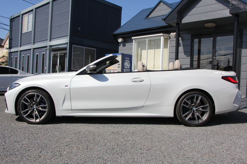 BMW 4シリーズ M440i Xdrive ｶﾌﾞﾘｵﾚ ｺﾝﾌｫｰﾄP 4WD 1ｵﾅ ｱﾝｿﾗｼﾞｯﾄｼﾙﾊﾞｰｿﾌﾄﾄｯﾌﾟ真珠色 ｵｲｽﾀｰﾚｻﾞｰ ｴｱｶﾗｰ ﾚｰｻﾞｰﾗｲﾄ ﾊｰﾏﾝｶｰﾄﾞﾝ 直6ﾀｰﾎﾞ387馬力 可変Mｻｽ 専用ﾌﾞﾚｰｷ&ﾃﾞﾌ BMWﾗｲﾌﾞｺｯｸﾋﾟｯﾄ Applecarplay対応 HDDﾅﾋﾞ360度ｶﾒﾗ HUD 2年保証