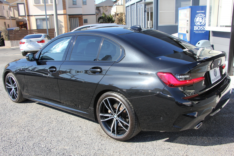 BMW 3シリーズ 320i Mｽﾎﾟｰﾂ ﾃﾞﾋﾞｭｰ&ｺﾝﾌｫｰﾄP ﾋｰﾀｰ黒革 19AW Pｱｼｽﾄﾌﾟﾗｽ 360度ｶﾒﾗ BMWﾗｲﾌﾞｺｯｸﾋﾟｯﾄﾞﾀｯﾁﾊﾟﾈﾙ対応ﾅﾋﾞApplecarplay対応 電動ﾄﾗﾝｸ LEDﾍｯﾄﾞﾗｲﾄ LEDﾌｫｸﾞPｱｼｽﾄ 後退ｱｼｽﾄ Dｱｼｽﾄﾌﾟﾛ 追従ACC ｽﾃｱﾘﾝｸﾞｻﾎﾟｰﾄ 2年保証
