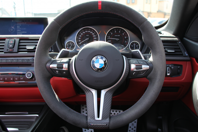 BMW 4シリーズ 435i ｶﾌﾞﾘｵﾚ Mｽﾎﾟｰﾂ 直6ﾀｰﾎﾞ306馬力 ﾋｰﾀｰ赤革 ﾊｲﾊﾟｰﾌｫｰｼﾞﾄﾞ20AW ﾋﾞﾙｼｭﾀｲﾝ車高調 Mﾊﾟﾌｫｰﾏﾝｽﾌﾞﾚｰｷ ｵﾚﾝｼﾞｷｬﾘﾊﾟｰ 追従ACC HUD LEDﾍｯﾄﾞﾗｲﾄ 衝突軽減ﾌﾞﾚｰｷ 車線逸脱警告 歩行者警告 HDDﾅﾋﾞTV 2年保証