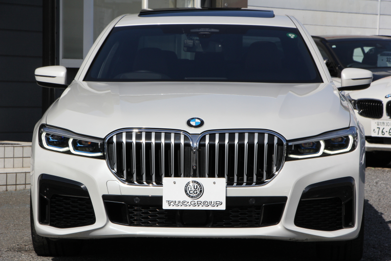 BMW 7シリーズ 740i Mｽﾎﾟｰﾂ ｲﾉﾍﾞｰｼｮﾝP 後期☆期間限定掲載 特選車☆ｻﾝﾙｰﾌ ﾚｰｻﾞｰﾗｲﾄ ﾓｶﾅｯﾊﾟﾚｻﾞｰ 全席ﾋｰﾀｰ&ﾍﾞﾝﾁﾚｰｼｮﾝ ｿﾌﾄｸﾛｰｽﾞﾄﾞｱ BMW ﾗｲﾌﾞｺｯｸﾋﾟｯﾄﾞApplecarplay 追従ACC ｽﾃｱﾘﾝｸﾞｻﾎﾟｰﾄ HUD ﾊｰﾏﾝｶｰﾄﾞﾝｻﾗｳﾝﾄﾞ真珠色 2年保証