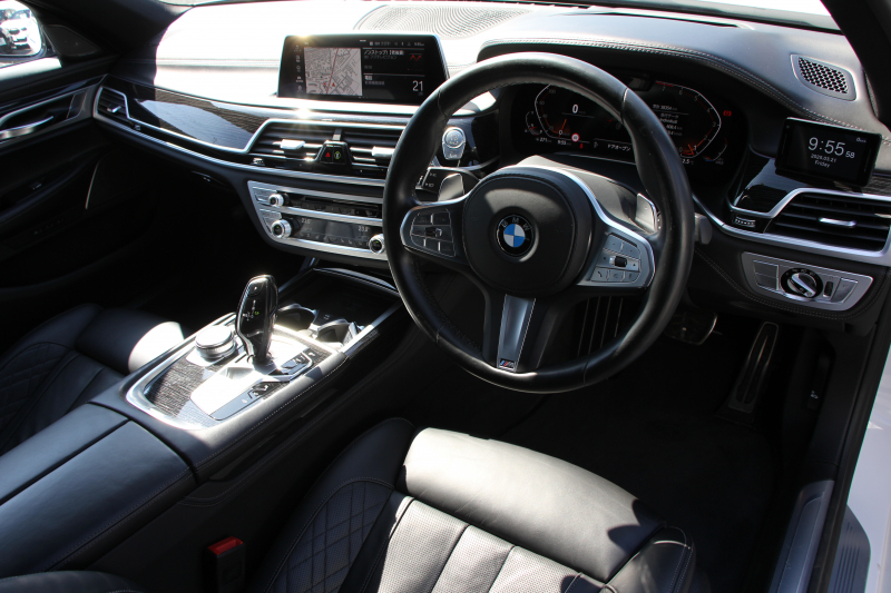 BMW 7シリーズ 740i Mｽﾎﾟｰﾂ 後期ﾓﾃﾞﾙ ☆2/1迄期間限定掲載 特選車☆3Ddesignｴｱﾛ ｻﾝﾙｰﾌ 全ﾋｰﾀｰ黒革 ﾍﾞﾝﾁﾚｰｼｮﾝ ｺﾝﾌｫｰﾄｼｰﾄ ﾚｰｻﾞｰﾗｲﾄ ﾊｰﾏﾝｶｰﾄﾞﾝ 全ﾄﾞｱｿﾌﾄｸﾛｰｽﾞﾗｲﾌﾞｺｯｸﾋﾟｯﾄ ｶｰﾌﾟﾚｲ 360度ｶﾒﾗ 追ACC HUD 2年保証