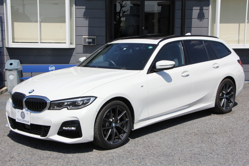 BMW 3シリーズ 320d Xdrive ﾂｰﾘﾝｸﾞMｽﾎﾟｰﾂ ﾊｲﾗｲﾝ&ｺﾝﾌｫｰﾄP 4WD ﾊﾟﾉﾗﾏｻﾝﾙｰﾌ ﾋｰﾀｰ黒革 ﾗﾝﾊﾞｰｻﾎﾟｰﾄ LEDﾍｯﾄﾞﾗｲﾄ ｵｰﾄﾊｲﾋﾞｰﾑ LCI用Mﾊﾟﾌｫｰﾏﾝｽ19AW  Applecarplay BMWﾗｲﾌﾞｺｯｸﾋﾟｯﾄﾞ電動ﾄﾗﾝｸ 追従ACC ｽﾃｱﾘﾝｸﾞｻﾎﾟｰﾄ 2年保証