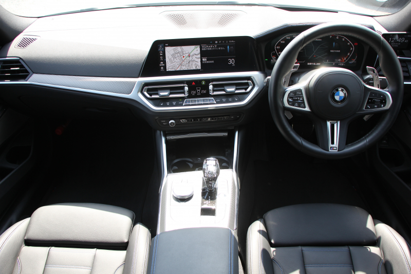 BMW 3シリーズ M340i Xdrive ｲﾉﾍﾞｰｼｮﾝP 4WD 387馬力 直6ﾀｰﾎﾞﾋｰﾀｰ黒革 ﾚｰｻﾞｰLEDﾗｲﾄ BBSRE-V7 19AW MSSｽﾌﾟﾘﾝｸﾞKIT  Mﾊﾟﾌｫｰﾏﾝｽﾌﾛﾝﾄｽﾎﾟｲﾗｰ ｱﾀﾞﾌﾟﾃｨﾌﾞMｻｽ HUD ｼﾞｪｽﾁｬｰｺﾝﾄﾛｰﾙ 360度ｶﾒﾗ 追従ACC ｽﾃｱﾘﾝｸﾞｻﾎﾟｰﾄ ﾊｰﾏﾝｶｰﾄﾞﾝｻﾗｳﾝﾄﾞ2年保証
