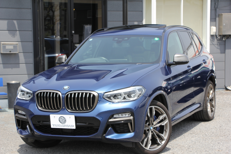 BMW X3 M40d ｾﾚｸﾄP 326馬力 3.0Lﾃﾞｨｰｾﾞﾙﾀｰﾎﾞﾊﾟﾉﾗﾏｻﾝﾙｰﾌ 全席ﾋｰﾀｰ黒革 ﾊｰﾏﾝｶｰﾄﾞﾝｻｳﾝﾄﾞHUD 専用21AW Mｽﾎﾟｰﾂﾃﾞﾌ&ﾌﾞﾚｰｷ 追従ACC ｽﾃｱﾘﾝｸﾞｻﾎﾟｰﾄ ﾀｯﾁ画面HDDﾅﾋﾞTV 360度ｶﾒﾗ ｱﾝﾋﾞｴﾝﾄﾗｲﾄ 電動ﾄﾗﾝｸ LEDﾍｯﾄﾞﾗｲﾄ 2年保証