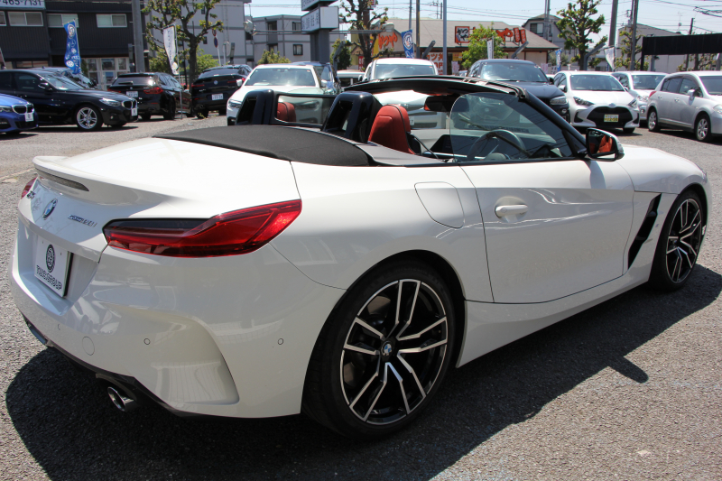 BMW Z4 Sdrive20i Mｽﾎﾟｰﾂ ﾌｧｽﾄﾄﾗｯｸP 受注生産OPﾚｯﾄﾞﾚｻﾞｰ Mｽﾎﾟｰﾂｼｰﾄ 可変Mｻｽ Mｽﾎﾟｰﾂﾌﾞﾚｰｷ 19AW ﾜｲﾔﾚｽ充電 LEDﾍｯﾄﾞﾗｲﾄ 追従ACC BMWﾗｲﾌﾞｺｯｸﾋﾟｯﾄ ﾀｯﾁ画面HDDﾅﾋﾞｱﾝﾋﾞｴﾝﾄﾗｲﾄ HiFiｽﾋﾟｰｶｰ 後退ｱｼｽﾄ ｽﾏｰﾄｷｰ 2年保証