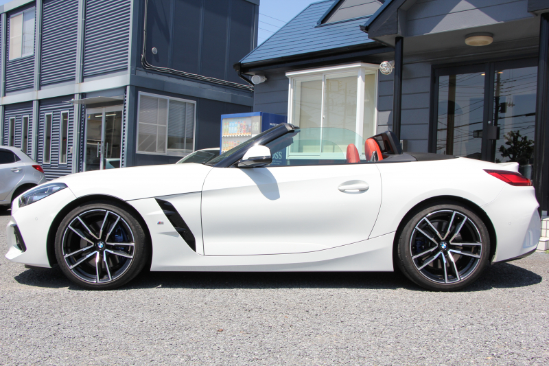 BMW Z4 Sdrive20i Mｽﾎﾟｰﾂ ﾌｧｽﾄﾄﾗｯｸP 受注生産OPﾚｯﾄﾞﾚｻﾞｰ Mｽﾎﾟｰﾂｼｰﾄ 可変Mｻｽ Mｽﾎﾟｰﾂﾌﾞﾚｰｷ 19AW ﾜｲﾔﾚｽ充電 LEDﾍｯﾄﾞﾗｲﾄ 追従ACC BMWﾗｲﾌﾞｺｯｸﾋﾟｯﾄ ﾀｯﾁ画面HDDﾅﾋﾞｱﾝﾋﾞｴﾝﾄﾗｲﾄ HiFiｽﾋﾟｰｶｰ 後退ｱｼｽﾄ ｽﾏｰﾄｷｰ 2年保証