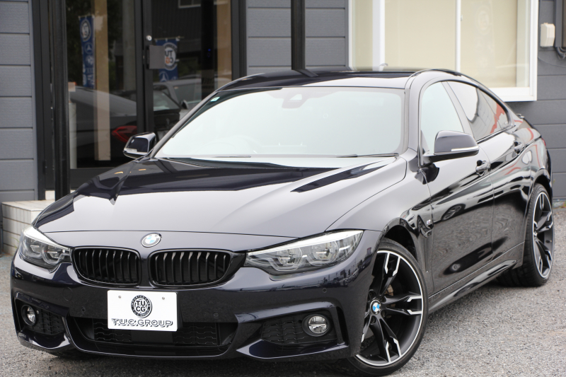 BMW 4シリーズ 420i ｸﾞﾗﾝｸｰﾍﾟMｽﾎﾟｰﾂ LCI後期 ｼｰﾄﾋｰﾀｰ 柿本einsatzﾏﾌﾗｰ 19AW LEDﾍｯﾄﾞﾗｲﾄ&ﾃｰﾙ&ﾌｫｸﾞﾗｲﾄ 追従ACC ﾀｯﾁ画面HDDﾅﾋﾞﾌﾙｾｸﾞTV 液晶ﾒｰﾀｰ ﾌﾞﾗｯｸｸﾞﾘﾙ ﾄﾗﾝｸｽﾎﾟｲﾗｰ 電動ﾄﾗﾝｸ ﾊﾟﾄﾞﾙｼﾌﾄ 専用ｴｱﾛ 2年保証