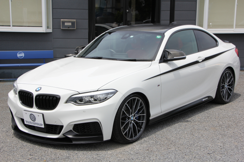 BMW 2シリーズ M240i ｸｰﾍﾟ後期 ﾌｪｲｽﾘﾌﾄ後 B58新ｴﾝｼﾞﾝ 直6ﾀｰﾎﾞ340馬力 ｺｰﾗﾙﾚｯﾄﾞﾚｻﾞｰ Mﾊﾟﾌｫｰﾏﾝｽｴｱﾛ&19AW H&Rｻｽ ｱﾀﾞﾌﾟﾃｨﾌﾞMｻｽ LEDﾍｯﾄﾞﾗｲﾄ&ﾃｰﾙ 追従ACC ﾀｯﾁ画面HDDﾅﾋﾞPｱｼｽﾄ ﾊﾟﾄﾞﾙｼﾌﾄ 2年保証