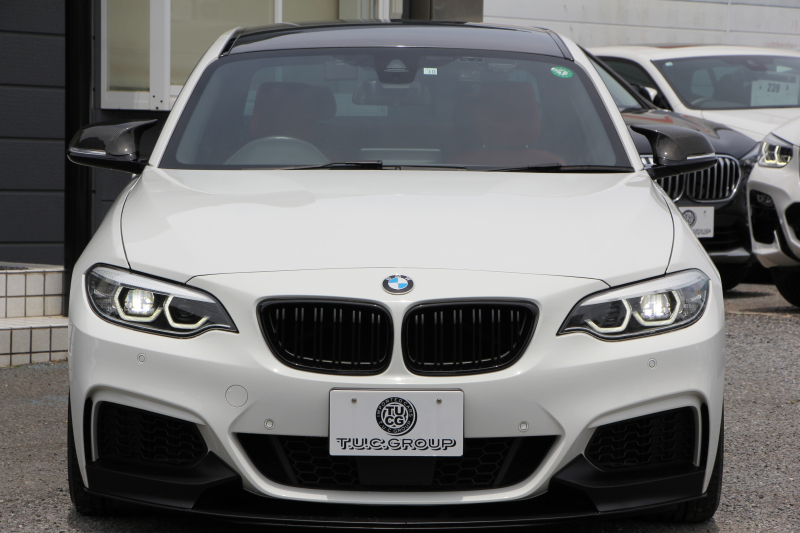 BMW 2シリーズ M240i ｸｰﾍﾟ後期 ﾌｪｲｽﾘﾌﾄ後 B58新ｴﾝｼﾞﾝ 直6ﾀｰﾎﾞ340馬力 ｺｰﾗﾙﾚｯﾄﾞﾚｻﾞｰ Mﾊﾟﾌｫｰﾏﾝｽｴｱﾛ&19AW H&Rｻｽ ｱﾀﾞﾌﾟﾃｨﾌﾞMｻｽ LEDﾍｯﾄﾞﾗｲﾄ&ﾃｰﾙ 追従ACC ﾀｯﾁ画面HDDﾅﾋﾞPｱｼｽﾄ ﾊﾟﾄﾞﾙｼﾌﾄ 2年保証