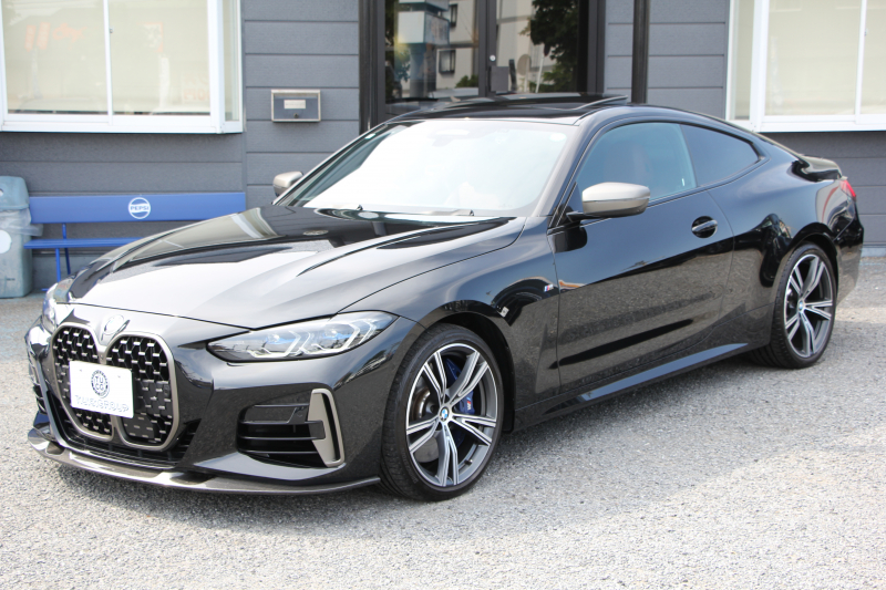 BMW 4シリーズ M440i Xdrive ｸｰﾍﾟｲﾉﾍﾞｰｼｮﾝP 1ｵｰﾅ ｻﾝﾙｰﾌ ﾀｺﾗﾚｯﾄﾞﾚｻﾞｰ ﾊｰﾏﾝｶｰﾄﾞﾝ ﾚｰｻﾞｰﾗｲﾄ 3Dﾃﾞｻﾞｲﾝｶｰﾎﾞﾝﾘｯﾌﾟindividualｵﾌﾟｼｮﾝ19AW 387馬力 直6ﾀｰﾎﾞ追従ACC HUD 360度ｶﾒﾗ 電動ﾄﾗﾝｸ ﾀｯﾁ画面HDDﾅﾋﾞｱｯﾌﾟﾙｶｰﾌﾟﾚｲ 2年保証
