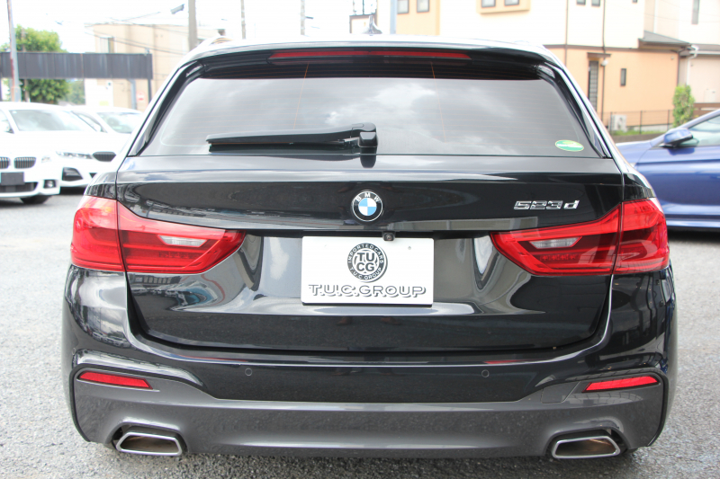 BMW 5シリーズ 523d ﾂｰﾘﾝｸﾞMｽﾎﾟｰﾂ ﾊｲﾗｲﾝ 1ｵｰﾅ 変更後ﾓﾃﾞﾙ 全席ﾋｰﾀｰ黒革 新ﾒｰﾀｰ HUD LEDﾍｯﾄﾞﾗｲﾄ 追従ACC ｽﾃｱﾘﾝｸﾞｻﾎﾟｰﾄ ｵｰﾄﾊｲﾋﾞｰﾑ ﾀｯﾁ画面HDDﾅﾋﾞTV 360度ｶﾒﾗ 電動ﾘｱｹﾞｰﾄ ﾗﾝﾊﾞｰｻﾎﾟｰﾄ 2年保証