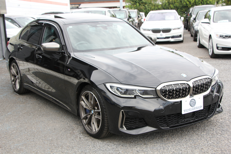 BMW 3シリーズ M340i Xdrive ｲﾉﾍﾞｰｼｮﾝP 4WD 直6ﾀｰﾎﾞ387馬力 ｻﾝﾙｰﾌ ﾋｰﾀｰ黒革 ﾚｰｻﾞｰﾗｲﾄ HUD ｼﾞｪｽﾁｬｰC ﾊｰﾏﾝｶｰﾄﾞﾝｻﾗｳﾝﾄﾞｱﾀﾞﾌﾟﾃｨﾌﾞMｻｽ 専用ﾃﾞﾌ 19AW Mｽﾎﾟｰﾂﾌﾞﾚｰｷ BMWﾗｲﾌﾞｺｯｸﾋﾟｯﾄﾞﾊﾟｰｷﾝｸﾞｱｼｽﾄﾌﾟﾗｽ 360度ｶﾒﾗ 2年保証