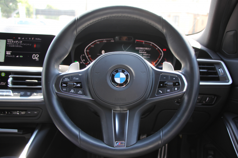 BMW 3シリーズ 330i Mｽﾎﾟｰﾂ ﾊｲﾗｲﾝ ｺﾝﾌｫｰﾄP 高出力 258馬力 ﾋｰﾀｰ黒革 追従ACC ｽﾃｱﾘﾝｸﾞｻﾎﾟｰﾄ ﾌﾙｾｸﾞTV 360度ｶﾒﾗ Pｱｼｽﾄﾌﾟﾗｽ 19AW LEDﾍｯﾄﾞﾗｲﾄ Mｽﾎﾟｰﾂﾌﾞﾚｰｷ ﾀｯﾁ画面HDDﾅﾋﾞｱｯﾌﾟﾙｶｰﾌﾟﾚｲ Hifiｽﾋﾟｰｶｰ 電動ﾄﾗﾝｸ ﾜｲﾔﾚｽ充電 2年保証
