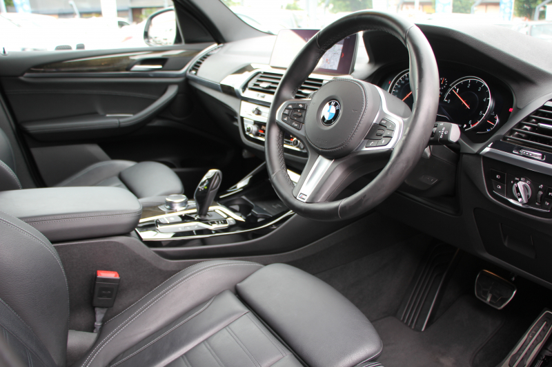 BMW X3 Xdrive20d Mｽﾎﾟｰﾂ ﾊｲﾗｲﾝ ｲﾉﾍﾞｰｼｮﾝP 1ｵ-ﾅ 全席ﾋｰﾀｰ黒革 ﾃﾞｨｽﾌﾟﾚｲｷｰ ｼﾞｪｽﾁｬｰC  HUD LEDﾍｯﾄﾞﾗｲﾄ ｵｰﾄﾊｲﾋﾞｰﾑ ﾀｯﾁﾊﾟﾈﾙ対応HDDﾅﾋﾞTV ﾜｲﾔﾚｽ充電 液晶ﾒｰﾀｰ 360度ｶﾒﾗ ｽﾃｱﾘﾝｸﾞｻﾎﾟｰﾄ 追従ACC 電動ﾄﾗﾝｸ ﾊﾟﾄﾞﾙｼﾌﾄ 2年保証