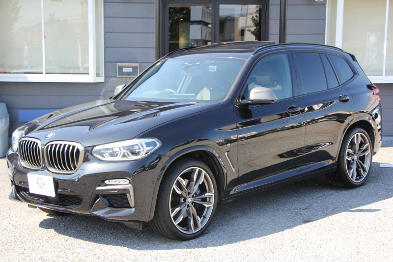 BMW X3 M40d ｾﾚｸﾄP 326馬力 3.0Lﾃﾞｨｰｾﾞﾙﾀｰﾎﾞﾊﾟﾉﾗﾏｻﾝﾙｰﾌ 全席ﾋｰﾀｰ茶革  ﾊｰﾏﾝｶｰﾄﾞﾝｻｳﾝﾄﾞHUD ﾘｱｼｰﾄ可倒調整 専用21AW Mｽﾎﾟｰﾂﾃﾞﾌ&ﾌﾞﾚｰｷ 追従ACC ｽﾃｱﾘﾝｸﾞｻﾎﾟｰﾄ ﾀｯﾁ画面HDDﾅﾋﾞTV 360度ｶﾒﾗ ｱﾝﾋﾞｴﾝﾄﾗｲﾄ 電動ﾄﾗﾝｸ 2年保証