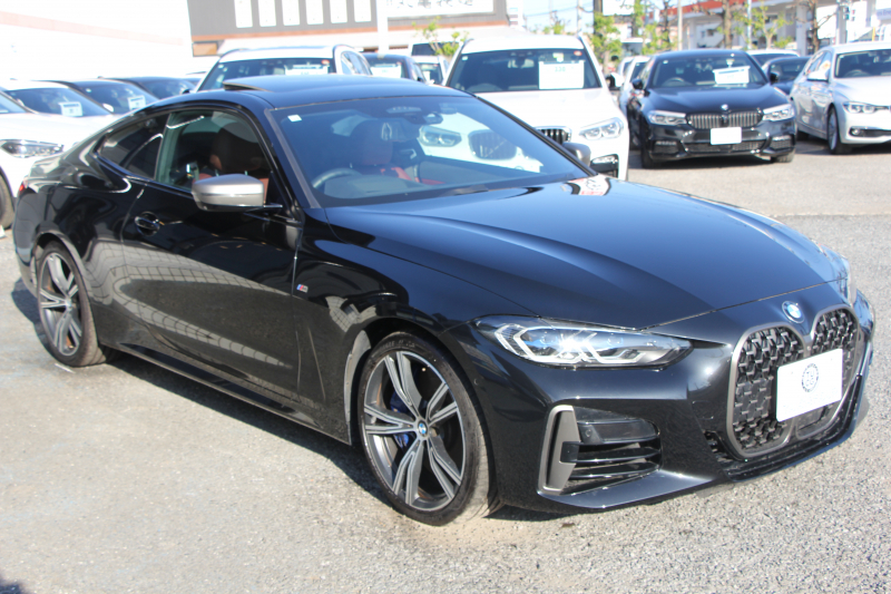 BMW 4シリーズ M440i Xdrive ｸｰﾍﾟｲﾉﾍﾞｰｼｮﾝP 4WD 1ｵｰﾅ ｻﾝﾙｰﾌ ﾀｺﾗﾚｯﾄﾞﾚｻﾞｰ ﾊｰﾏﾝｶｰﾄﾞﾝ ﾚｰｻﾞｰﾗｲﾄ individual19AW 387馬力 直6ﾀｰﾎﾞ追従ACC HUD 360度ｶﾒﾗ 電動ﾄﾗﾝｸ ﾗｲﾌﾞｺｯｸﾋﾟｯﾄ ﾀｯﾁ画面HDDﾅﾋﾞTV ｱｯﾌﾟﾙｶｰﾌﾟﾚｲ 2年保証
