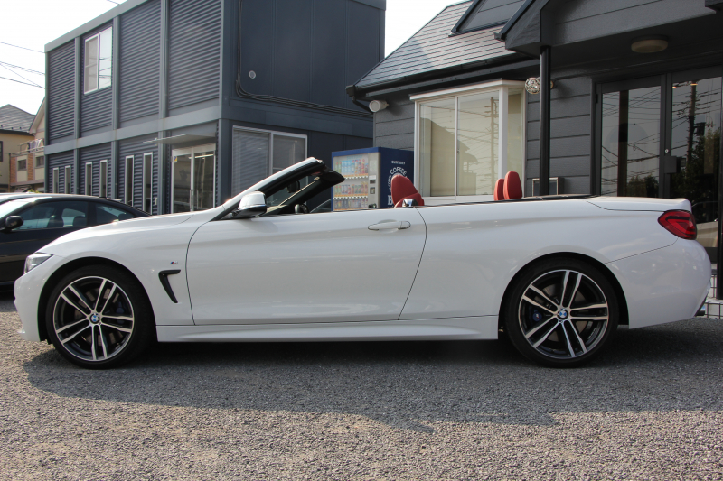 BMW 4シリーズ 440i ｶﾌﾞﾘｵﾚ Mｽﾎﾟｰﾂ ﾌｧｽﾄﾄﾗｯｸ&ﾌﾟﾗｽP 後期 ﾌｪｲｽﾘﾌﾄ後 1ｵｰﾅ ﾋｰﾀｰ赤革 ｴｱｶﾗｰ B58新ｴﾝｼﾞﾝ 326馬力 ｱﾀﾞﾌﾟﾃｨﾌﾞMｻｽ Mspﾌﾞﾚｰｷ HUD 追従ACC ﾚｰﾝﾁｪﾝｼﾞ警告 ﾊｰﾏﾝｶｰﾄﾞﾝ 液晶ﾒｰﾀｰ19AW ﾀｯﾁ画面HDDﾅﾋﾞTV LEDﾍｯﾄﾞﾗｲﾄ＆ﾃｰﾙ 2年保証