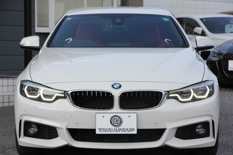 BMW 4シリーズ 440i ｶﾌﾞﾘｵﾚ Mｽﾎﾟｰﾂ ﾌｧｽﾄﾄﾗｯｸ&ﾌﾟﾗｽP 後期 ﾌｪｲｽﾘﾌﾄ後 1ｵｰﾅ ﾋｰﾀｰ赤革 ｴｱｶﾗｰ B58新ｴﾝｼﾞﾝ 326馬力 ｱﾀﾞﾌﾟﾃｨﾌﾞMｻｽ Mspﾌﾞﾚｰｷ HUD 追従ACC ﾚｰﾝﾁｪﾝｼﾞ警告 ﾊｰﾏﾝｶｰﾄﾞﾝ 液晶ﾒｰﾀｰ19AW ﾀｯﾁ画面HDDﾅﾋﾞTV LEDﾍｯﾄﾞﾗｲﾄ＆ﾃｰﾙ 2年保証