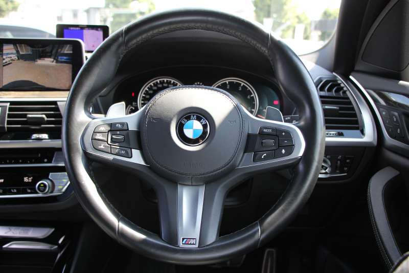 BMW X3 Xdrive20d Mｽﾎﾟｰﾂ ﾊｲﾗｲﾝ 全席ﾋｰﾀｰ黒革 ﾗﾝﾊﾞｰｻﾎﾟｰﾄ ｼﾞｪｽﾁｬｰC HUD LEDﾍｯﾄﾞﾗｲﾄ ｵｰﾄﾊｲﾋﾞｰﾑ ﾀｯﾁﾊﾟﾈﾙ対応HDDﾅﾋﾞTV ﾜｲﾔﾚｽ充電 液晶ﾒｰﾀｰ 360度ｶﾒﾗ ｽﾃｱﾘﾝｸﾞｻﾎﾟｰﾄ 追従ACC 電動ﾄﾗﾝｸ ﾊﾟﾄﾞﾙｼﾌﾄ ｵﾌﾟｼｮﾝ20AW 2年保証