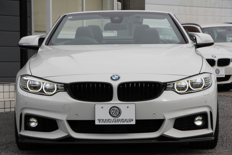 BMW 4シリーズ 440i ｶﾌﾞﾘｵﾚ Mｽﾎﾟｰﾂ 変更後B58新ｴﾝｼﾞﾝ 326馬力 直6ﾀｰﾎﾞ電動ｵｰﾌﾟﾝ 後期ﾃｰﾙ ﾋｰﾀｰ黒革 LEDﾍｯﾄﾞﾗｲﾄ 追従ACC HUD ﾚｰﾝﾁｪﾝｼﾞ警告 vorsteiner20AW KW車高調 3Dﾃﾞｻﾞｲﾝｽﾎﾟｲﾗｰ M4ﾄﾞｱﾐﾗｰ 2年保証
