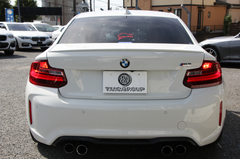 BMW Mシリーズ M2ｸｰﾍﾟMDCT 370馬力 直6ﾀｰﾎﾞ7速DCT ﾋｰﾀｰ黒革 ﾊｰﾏﾝｶｰﾄﾞﾝｻｳﾝﾄﾞiﾄﾞﾗｲﾌﾞHDDﾅﾋﾞBｶﾒﾗ 専用19AW 衝突軽減ﾌﾞﾚｰｷ 車線逸脱警告 歩行者警告 ﾌﾞﾚｰｷ付ｸﾙｺﾝ ｽﾏｰﾄｷｰ ｶｰﾎﾞﾝｲﾝﾃﾘｱﾄﾘﾑ ﾊﾟﾄﾞﾙｼﾌﾄ 2年保証