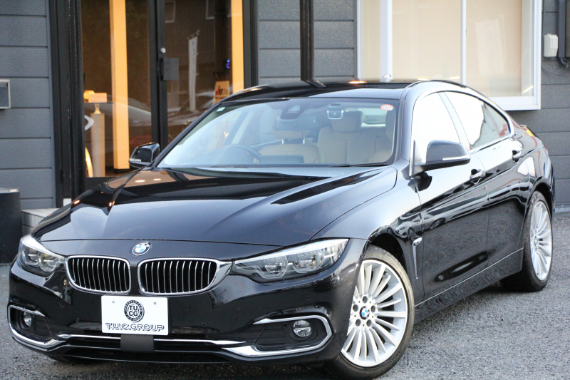 BMW 4シリーズ 420i ｸﾞﾗﾝｸｰﾍﾟﾗｸﾞｼﾞｭｱﾘｰ 後期 ｵｲｽﾀｰﾚｻﾞｰ ｼｰﾄﾋｰﾀｰ 液晶ﾒｰﾀｰ LEDﾍｯﾄﾞﾗｲﾄ&ﾃｰﾙ 追従ACC ﾚｰﾝﾁｪﾝｼﾞ警告 ﾌﾙｾｸﾞTV ﾀｯﾁ画面HDDﾅﾋﾞｸﾛｰﾑﾗｲﾝｴｸｽﾃﾘｱ 電動ﾄﾗﾝｸ 衝突軽減ﾌﾞﾚｰｷ 車線逸脱警告 歩行者警告 2年保証