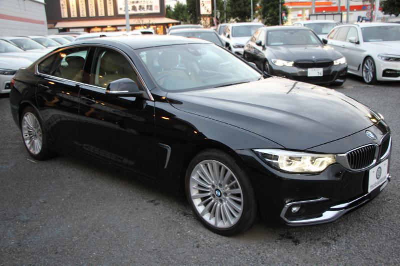 BMW 4シリーズ 420i ｸﾞﾗﾝｸｰﾍﾟﾗｸﾞｼﾞｭｱﾘｰ 後期 ｵｲｽﾀｰﾚｻﾞｰ ｼｰﾄﾋｰﾀｰ 液晶ﾒｰﾀｰ LEDﾍｯﾄﾞﾗｲﾄ&ﾃｰﾙ 追従ACC ﾚｰﾝﾁｪﾝｼﾞ警告 ﾌﾙｾｸﾞTV ﾀｯﾁ画面HDDﾅﾋﾞｸﾛｰﾑﾗｲﾝｴｸｽﾃﾘｱ 電動ﾄﾗﾝｸ 衝突軽減ﾌﾞﾚｰｷ 車線逸脱警告 歩行者警告 2年保証