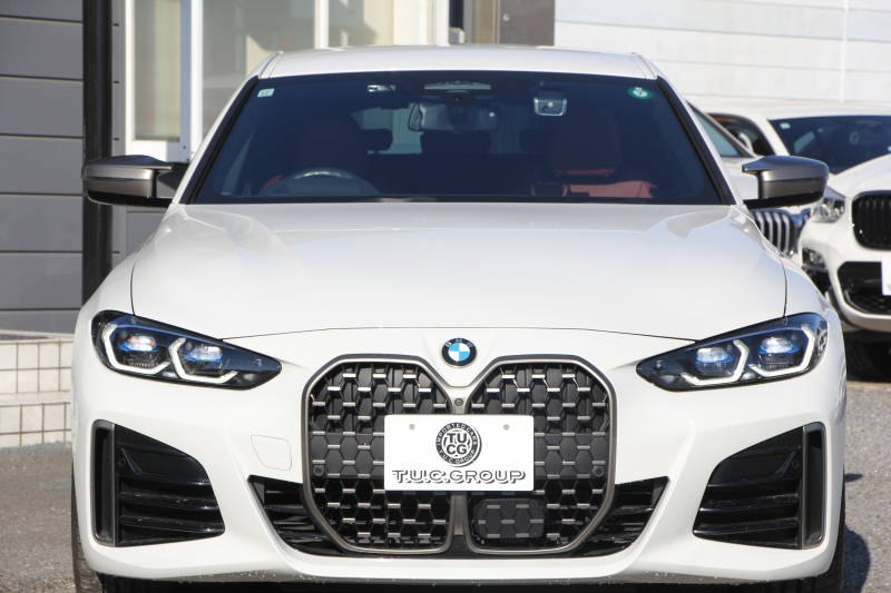 BMW 4シリーズ M440i Xdrive ｸﾞﾗﾝｸｰﾍﾟｲﾉﾍﾞｰｼｮﾝP 387馬力 直6ﾀｰﾎﾞ4WD ﾋｰﾀｰ赤革 ﾚｰｻﾞｰﾗｲﾄ 360度ｶﾒﾗ ﾊｰﾏﾝｶｰﾄﾞﾝ ｱﾀﾞﾌﾟﾃｨﾌﾞMｻｽ Mｽﾎﾟｰﾂﾃﾞﾌ ﾊｲｸﾞﾛｽﾚｯﾄﾞｷｬﾘﾊﾟｰ ｼﾞｪｽﾁｬｰC ﾜｲﾔﾚｽ充電 ｱｯﾌﾟﾙｶｰﾌﾟﾚｲ ﾀｯﾁ画面対応HDDﾅﾋﾞ2年保証