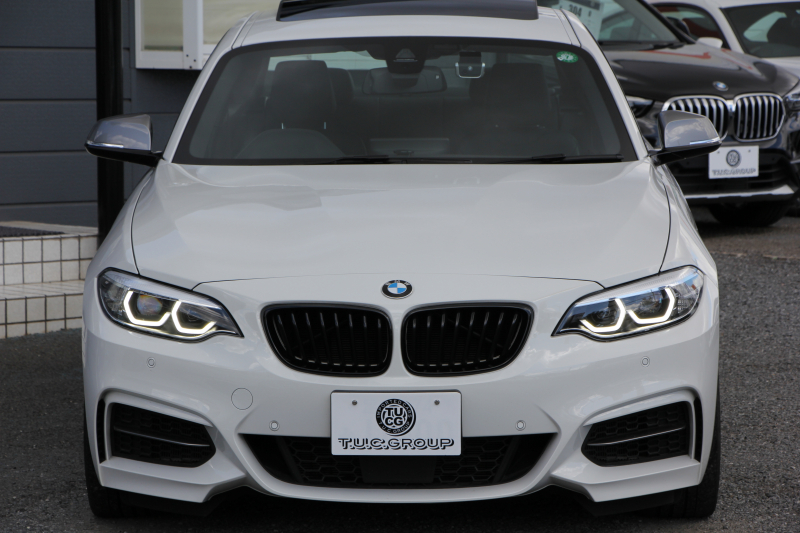 BMW 2シリーズ M240i ｸｰﾍﾟ後期 1ｵｰﾅ ｻﾝﾙｰﾌ ﾋｰﾀｰ黒革 追従ACC B58新ｴﾝｼﾞﾝ 直6ﾀｰﾎﾞ340馬力 LEDﾍｯﾄﾞﾗｲﾄ LEDﾃｰﾙ ｱﾀﾞﾌﾟﾃｨﾌﾞMｻｽ 専用ﾌﾞﾚｰｷ ｼﾞｪｯﾄﾌﾞﾗｯｸ18AW ﾀｯﾁ画面HDDﾅﾋﾞPｱｼｽﾄ ﾊﾟﾄﾞﾙｼﾌﾄ 8速AT 衝突軽減ﾌﾞﾚｰｷ 2年保証
