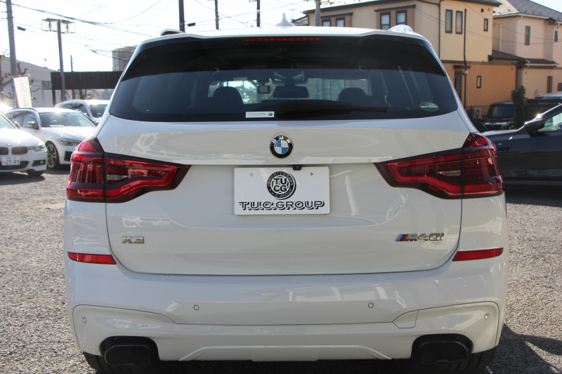 BMW X3 M40i ｾﾚｸﾄP ﾊﾟﾉﾗﾏｻﾝﾙｰﾌ 全席ﾋｰﾀｰ黒革 ﾊｰﾏﾝｶｰﾄﾞﾝｻｳﾝﾄﾞ387馬力 直6ﾀｰﾎﾞBMWﾗｲﾌﾞｺｯｸﾋﾟｯﾄﾞMspﾌﾞﾚｰｷ ﾘｱｼｰﾄ可倒調整 360度ｶﾒﾗ ﾀｯﾁ画面HDDﾅﾋﾞTV ｱｯﾌﾟﾙｶｰﾌﾟﾚｲ LEDﾍｯﾄﾞﾗｲﾄ ｵｰﾄﾊｲﾋﾞｰﾑ 電動ﾄﾗﾝｸ 専用21AW&ﾃﾞﾌ 2年保証