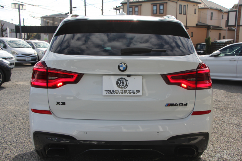 BMW X3 M40d ｾﾚｸﾄP 326馬力 3.0Lﾃﾞｨｰｾﾞﾙﾀｰﾎﾞﾊﾟﾉﾗﾏｻﾝﾙｰﾌ 全席ﾋｰﾀｰ黒革  ﾊｰﾏﾝｶｰﾄﾞﾝｻｳﾝﾄﾞHUD ﾘｱｼｰﾄ可倒調整 専用21AW Mｽﾎﾟｰﾂﾃﾞﾌ&ﾌﾞﾚｰｷ 追従ACC ｽﾃｱﾘﾝｸﾞｻﾎﾟｰﾄ ﾀｯﾁ画面HDDﾅﾋﾞTV 360度ｶﾒﾗ ｱﾝﾋﾞｴﾝﾄﾗｲﾄ 電動ﾄﾗﾝｸ 2年保証