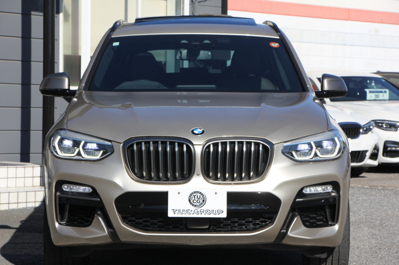 BMW X3 M40d ｾﾚｸﾄ&ｲﾉﾍﾞｰｼｮﾝP 1ｵ-ﾅ individualｶﾗｰ&21AW 1ｵｰﾅ ﾊﾟﾉﾗﾏｻﾝR ﾍﾞﾝﾁﾚｰｼｮﾝ 全席ﾋｰﾀｰ茶革 直6ﾀｰﾎﾞ326馬力 ﾊｰﾏﾝｶｰﾄﾞﾝ ｼﾞｪｽﾁｬｰC ﾃﾞｨｽﾌﾟﾚｲｷｰ 追従ACC HUD 液晶ﾒｰﾀｰ 360度ｶﾒﾗ LEDﾍｯﾄﾞﾗｲﾄ 2年保証