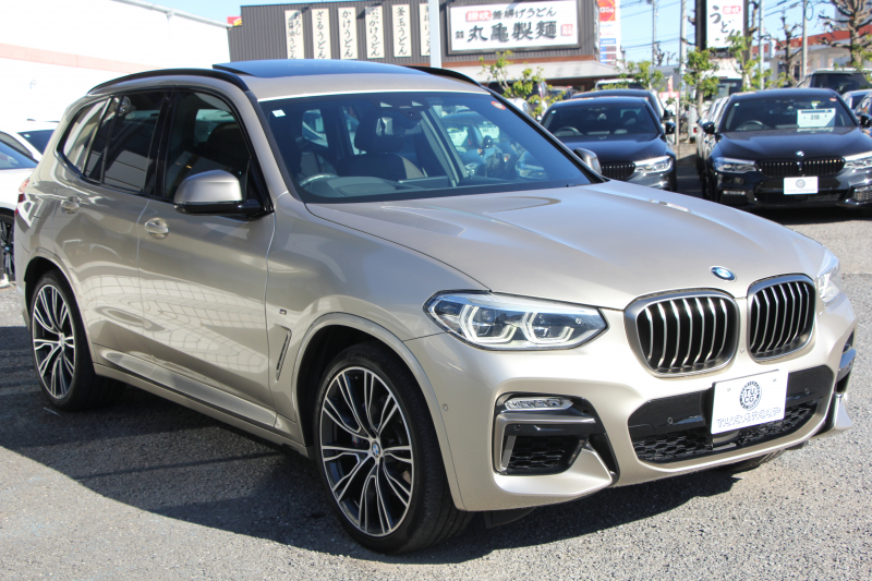 BMW X3 M40d ｾﾚｸﾄ&ｲﾉﾍﾞｰｼｮﾝP 1ｵ-ﾅ individualｶﾗｰ&21AW 1ｵｰﾅ ﾊﾟﾉﾗﾏｻﾝR ﾍﾞﾝﾁﾚｰｼｮﾝ 全席ﾋｰﾀｰ茶革 直6ﾀｰﾎﾞ326馬力 ﾊｰﾏﾝｶｰﾄﾞﾝ ｼﾞｪｽﾁｬｰC ﾃﾞｨｽﾌﾟﾚｲｷｰ 追従ACC HUD 液晶ﾒｰﾀｰ 360度ｶﾒﾗ LEDﾍｯﾄﾞﾗｲﾄ 2年保証