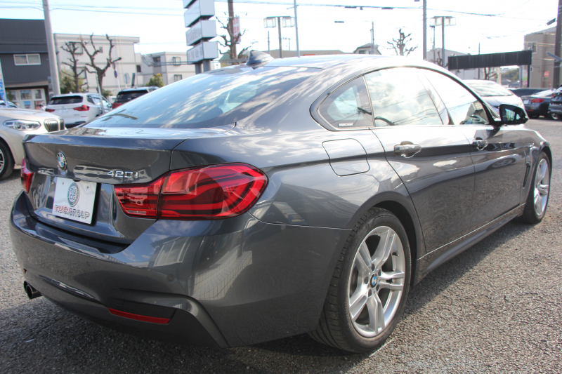 BMW 4シリーズ 420i ｸﾞﾗﾝｸｰﾍﾟMｽﾎﾟｰﾂ 後期 ﾋｰﾀｰ黒革 追従ACC ﾚｰﾝﾁｪﾝｼﾞ警告 LEDﾍｯﾄﾞﾗｲﾄ&ﾃｰﾙ ﾀｯﾁ画面HDDﾅﾋﾞﾌﾙｾｸﾞTV 液晶ﾒｰﾀｰ 衝突軽減ﾌﾞﾚｰｷ 車線逸脱警告 歩行者警告 Bｶﾒﾗ ﾊﾟﾄﾞﾙｼﾌﾄ ｽﾏｰﾄｷｰ 電動ﾄﾗﾝｸ 2年保証