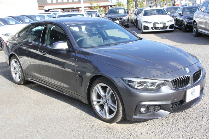 BMW 4シリーズ 420i ｸﾞﾗﾝｸｰﾍﾟMｽﾎﾟｰﾂ 後期 ﾋｰﾀｰ黒革 追従ACC ﾚｰﾝﾁｪﾝｼﾞ警告 LEDﾍｯﾄﾞﾗｲﾄ&ﾃｰﾙ ﾀｯﾁ画面HDDﾅﾋﾞﾌﾙｾｸﾞTV 液晶ﾒｰﾀｰ 衝突軽減ﾌﾞﾚｰｷ 車線逸脱警告 歩行者警告 Bｶﾒﾗ ﾊﾟﾄﾞﾙｼﾌﾄ ｽﾏｰﾄｷｰ 電動ﾄﾗﾝｸ 2年保証