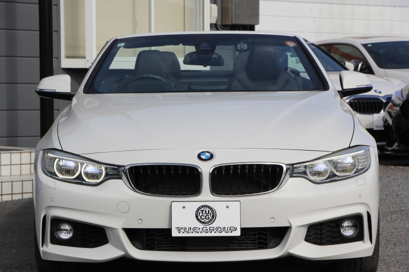 BMW 4シリーズ 435i ｶﾌﾞﾘｵﾚ Mｽﾎﾟｰﾂ 電動ｵｰﾌﾟﾝ 直6ﾀｰﾎﾞ306馬力 N55B30Aｴﾝｼﾞﾝ ﾋｰﾀｰ黒革 追従ACC LEDﾍｯﾄﾞﾗｲﾄ HUD 19AW HDDﾅﾋﾞﾌﾙｾｸﾞTV 衝突軽減ﾌﾞﾚｰｷ 車線逸脱警告 歩行者警告 ﾊﾟﾄﾞﾙｼﾌﾄ 8速AT 2年保証