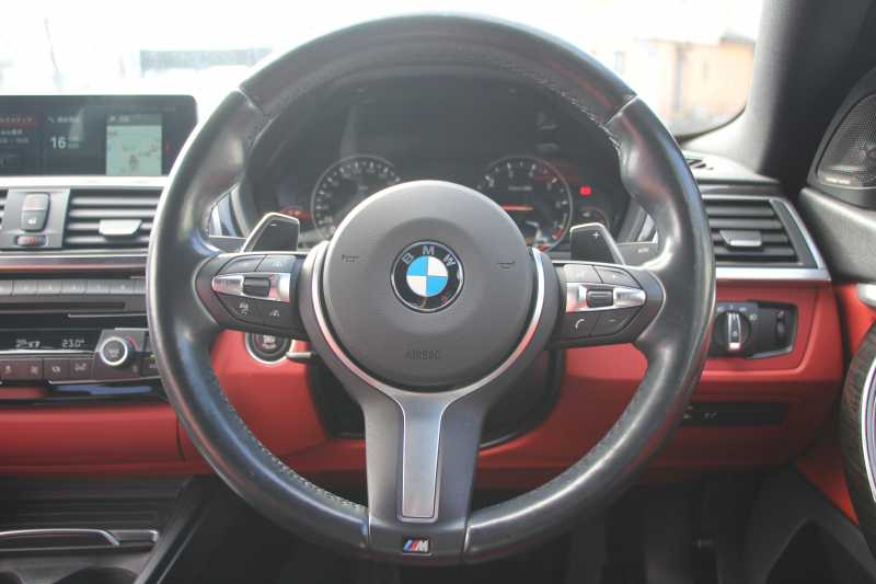 BMW 4シリーズ 440i ｸﾞﾗﾝｸｰﾍﾟMｽﾎﾟｰﾂ ﾌﾟﾗｽP 後期 1ｵ-ﾅ ﾋｰﾀｰ赤革 B58ｴﾝｼﾞﾝ 直6ﾀｰﾎﾞ326馬力 ﾊｰﾏﾝｶｰﾄﾞﾝ ｱﾀﾞﾌﾟﾃｨﾌﾞMｻｽ Mspﾌﾞﾚｰｷ 追従ACC ﾚｰﾝﾁｪﾝｼﾞ警告 19AW HDDﾅﾋﾞTV LEDﾍｯﾄﾞﾗｲﾄ＆ﾃｰﾙ 2年保証