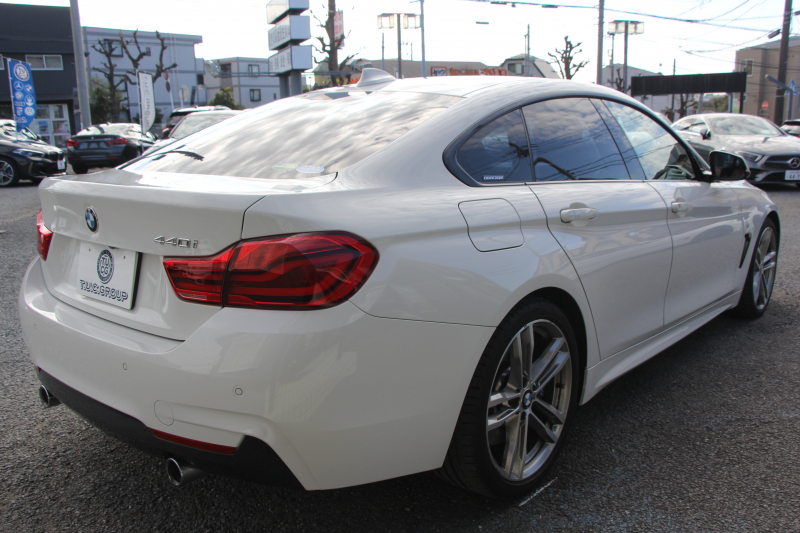 BMW 4シリーズ 440i ｸﾞﾗﾝｸｰﾍﾟMｽﾎﾟｰﾂ ﾌﾟﾗｽP 後期 1ｵ-ﾅ ﾋｰﾀｰ赤革 B58ｴﾝｼﾞﾝ 直6ﾀｰﾎﾞ326馬力 ﾊｰﾏﾝｶｰﾄﾞﾝ ｱﾀﾞﾌﾟﾃｨﾌﾞMｻｽ Mspﾌﾞﾚｰｷ 追従ACC ﾚｰﾝﾁｪﾝｼﾞ警告 19AW HDDﾅﾋﾞTV LEDﾍｯﾄﾞﾗｲﾄ＆ﾃｰﾙ 2年保証