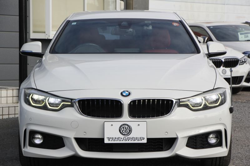 BMW 4シリーズ 440i ｸﾞﾗﾝｸｰﾍﾟMｽﾎﾟｰﾂ ﾌﾟﾗｽP 後期 1ｵ-ﾅ ﾋｰﾀｰ赤革 B58ｴﾝｼﾞﾝ 直6ﾀｰﾎﾞ326馬力 ﾊｰﾏﾝｶｰﾄﾞﾝ ｱﾀﾞﾌﾟﾃｨﾌﾞMｻｽ Mspﾌﾞﾚｰｷ 追従ACC ﾚｰﾝﾁｪﾝｼﾞ警告 19AW HDDﾅﾋﾞTV LEDﾍｯﾄﾞﾗｲﾄ＆ﾃｰﾙ 2年保証