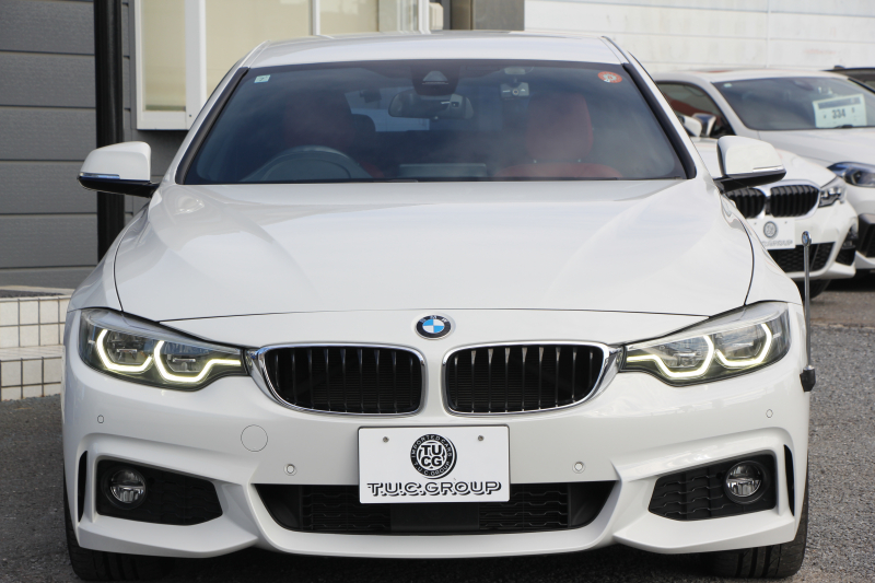 BMW 4シリーズ 440i ｸﾞﾗﾝｸｰﾍﾟMｽﾎﾟｰﾂ ﾌﾟﾗｽP 後期 1ｵ-ﾅ ﾋｰﾀｰ赤革 B58ｴﾝｼﾞﾝ 直6ﾀｰﾎﾞ326馬力 ﾊｰﾏﾝｶｰﾄﾞﾝ ｱﾀﾞﾌﾟﾃｨﾌﾞMｻｽ Mspﾌﾞﾚｰｷ 追従ACC ﾚｰﾝﾁｪﾝｼﾞ警告 19AW HDDﾅﾋﾞTV LEDﾍｯﾄﾞﾗｲﾄ＆ﾃｰﾙ 2年保証