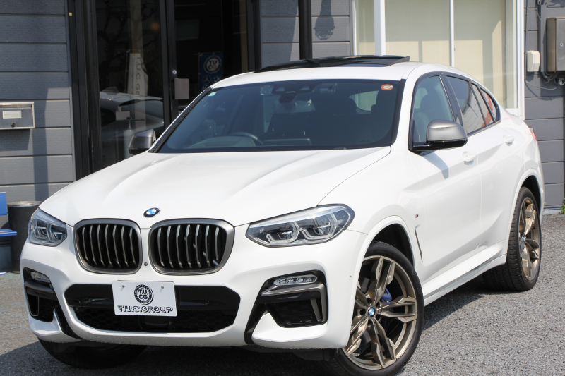 BMW X4 M40i 1ｵｰﾅ ﾊﾟﾉﾗﾏｻﾝﾙｰﾌ 全席ﾋｰﾀｰ黒革 360馬力 直6ﾀｰﾎﾞｱﾀﾞﾌﾟﾃｨﾌﾞMｻｽ Mspﾌﾞﾚｰｷ 液晶ﾒｰﾀｰ 360度ｶﾒﾗ Pｱｼｽﾄ ﾀｯﾁ画面HDDﾅﾋﾞTV LEDﾍｯﾄﾞﾗｲﾄ ｵｰﾄﾊｲﾋﾞｰﾑ 電動ﾄﾗﾝｸ 専用21AW&ﾃﾞﾌ 2年保証
