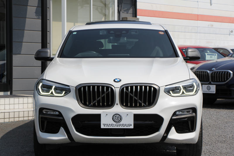 BMW X4 M40i 1ｵｰﾅ ﾊﾟﾉﾗﾏｻﾝﾙｰﾌ 全席ﾋｰﾀｰ黒革 360馬力 直6ﾀｰﾎﾞｱﾀﾞﾌﾟﾃｨﾌﾞMｻｽ Mspﾌﾞﾚｰｷ 液晶ﾒｰﾀｰ 360度ｶﾒﾗ Pｱｼｽﾄ ﾀｯﾁ画面HDDﾅﾋﾞTV LEDﾍｯﾄﾞﾗｲﾄ ｵｰﾄﾊｲﾋﾞｰﾑ 電動ﾄﾗﾝｸ 専用21AW&ﾃﾞﾌ 2年保証
