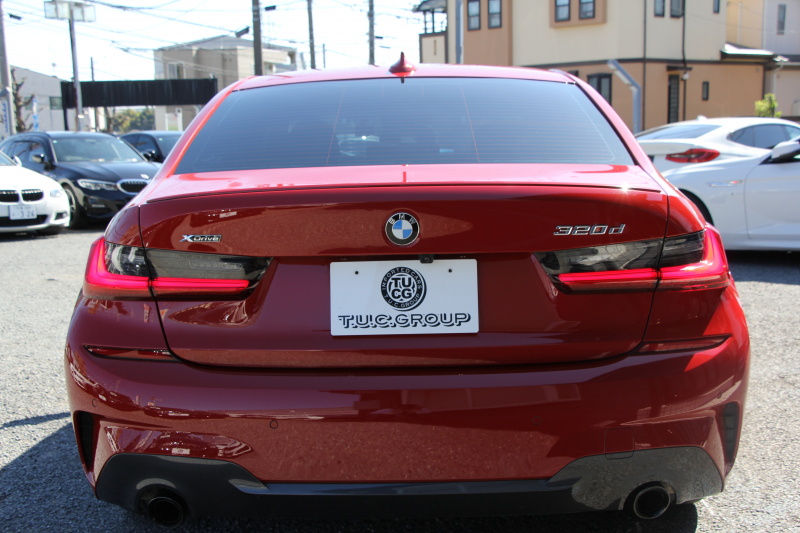 BMW 3シリーズ 320d Xdrive Mｽﾎﾟｰﾂ ｴﾃﾞｨｼｮﾝｻﾝﾗｲｽﾞ50台限定車 ﾋｰﾀｰ黒革 ﾚｰｻﾞｰﾗｲﾄ ｱﾀﾞﾌﾟﾃｨﾌﾞMｻｽ 専用19AW Mﾘｱｽﾎﾟｲﾗｰ Mｼｰﾄﾍﾞﾙﾄ 追従ACC ｽﾃｱﾘﾝｸﾞｻﾎﾟｰﾄ BMWﾗｲﾌﾞｺｯｸﾋﾟｯﾄﾞｱｯﾌﾟﾙｶｰﾌﾟﾚｲ ﾜｲﾔﾚｽ充電 2年保証
