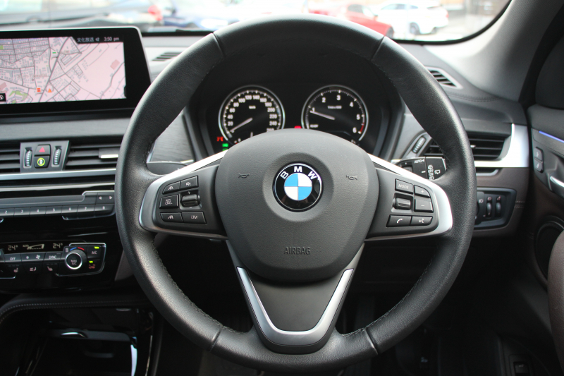 BMW X1 Xdrive18d Xﾗｲﾝ ﾊｲﾗｲﾝ&ｺﾝﾌｫｰﾄP 後期 ﾌｪｲｽﾘﾌﾄ後 1ｵｰﾅ ﾋｰﾀｰ茶革 追従ACC LEDﾍｯﾄﾞﾗｲﾄ&ﾃｰﾙ 電動ﾄﾗﾝｸ ﾌﾙｾｸﾞTV ﾀｯﾁ画面HDDﾅﾋﾞPｱｼｽﾄ 衝突軽減ﾌﾞﾚｰｷ 車線逸脱警告 歩行者警告 専用18AW ｳｯﾄﾞﾊﾟﾈﾙ 2年保証