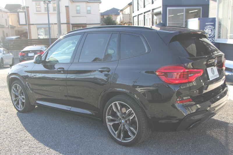 BMW X3 M40d ｾﾚｸﾄP 326馬力 3.0Lﾃﾞｨｰｾﾞﾙﾀｰﾎﾞﾊﾟﾉﾗﾏｻﾝﾙｰﾌ 全席ﾋｰﾀｰ黒革  ﾊｰﾏﾝｶｰﾄﾞﾝｻｳﾝﾄﾞHUD 専用21AW Mｽﾎﾟｰﾂﾃﾞﾌ&ﾌﾞﾚｰｷ 追従ACC ｽﾃｱﾘﾝｸﾞｻﾎﾟｰﾄ ﾀｯﾁ画面HDDﾅﾋﾞTV 360度ｶﾒﾗ ｱﾝﾋﾞｴﾝﾄﾗｲﾄ 電動ﾄﾗﾝｸ 2年保証