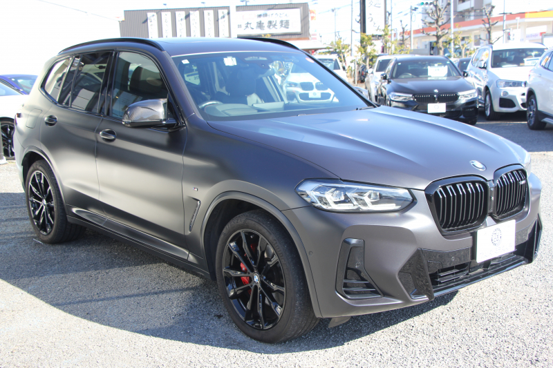 BMW X3 M40d Mｽﾎﾟｰﾂｴﾃﾞｨｼｮﾝ 30台限定車 後期ﾓﾃﾞﾙ Individualﾏｯﾄﾌﾞﾗｯｸ ｾﾚｸﾄP ﾏｲﾙﾄﾞHV ﾊﾟﾉﾗﾏｻﾝR 全席ﾋｰﾀｰ黒革 ﾊｰﾏﾝｶｰﾄﾞﾝ ｱﾀﾞﾌﾟﾃｨﾌﾞMｻｽ ﾘｱｼｰﾄ可倒調整 Mｼｰﾄﾍﾞﾙﾄ ﾚｯﾄﾞｷｬﾘﾊﾟｰ 追従ACC HUD ｱｯﾌﾟﾙｶｰﾌﾟﾚｲ  ﾀｯﾁ画面ﾅﾋﾞ2年保証